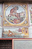 Bachkovo Monastery, fresco of the dining room
